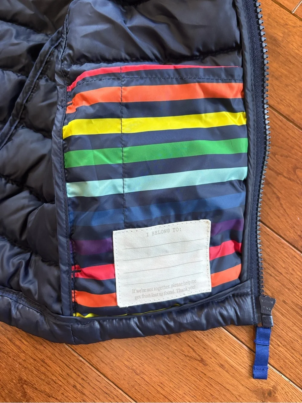 PRIMARY Kids lightweight puffer jacket kids size 5